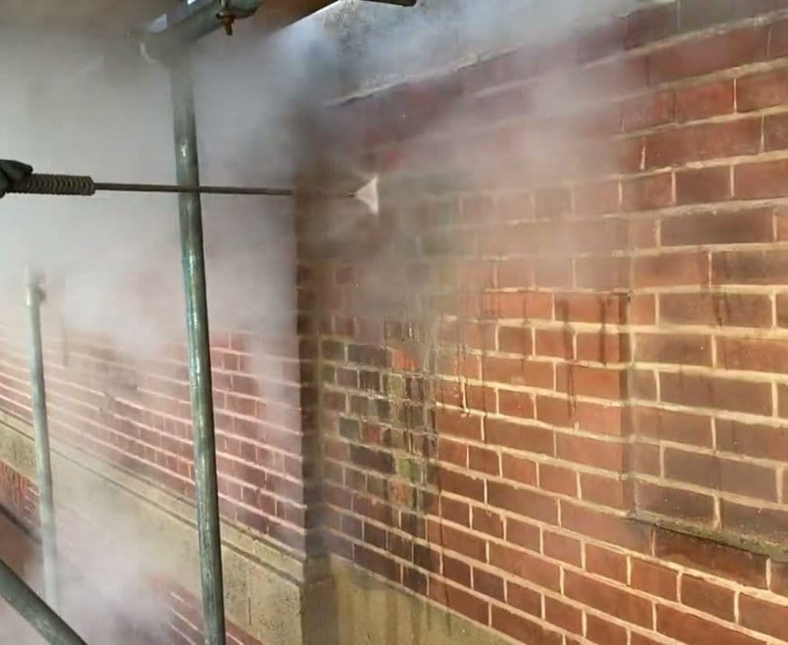 London Power Washing Team Brick Paint Removal Service In Hale