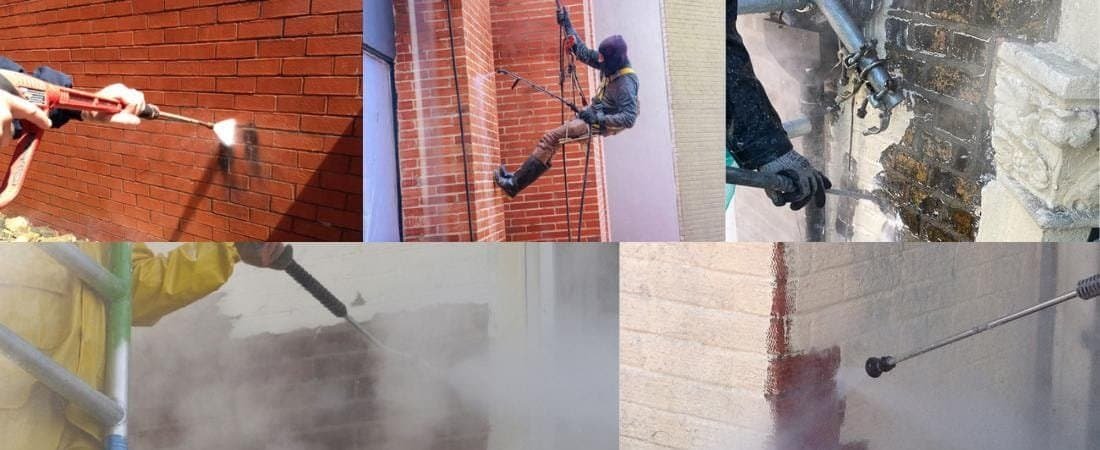 Brick Paint Removal in Sudbury